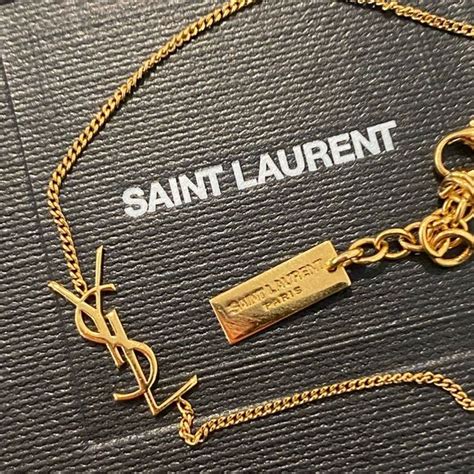 ysl necklace ebay|YSL bracelet sale.